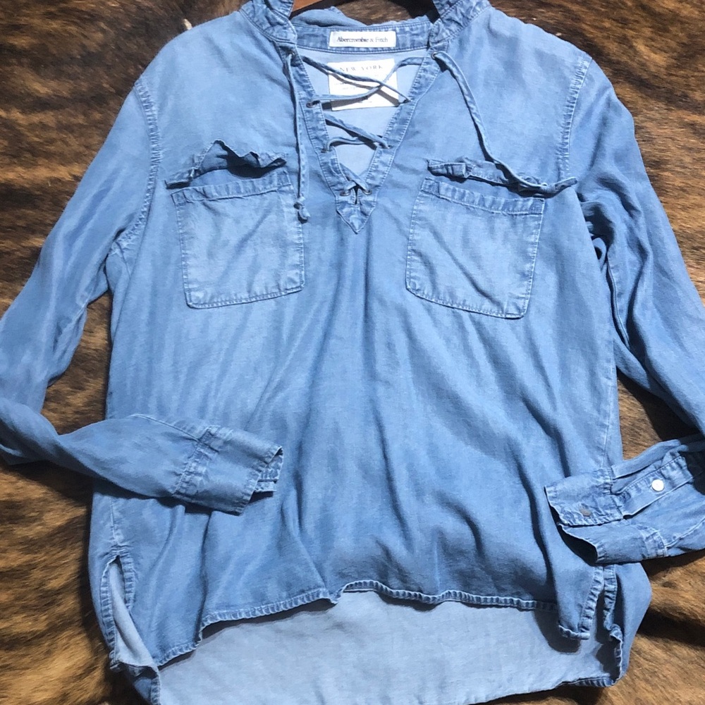 Abercrombie &Fitch vintage denim shirt in medium